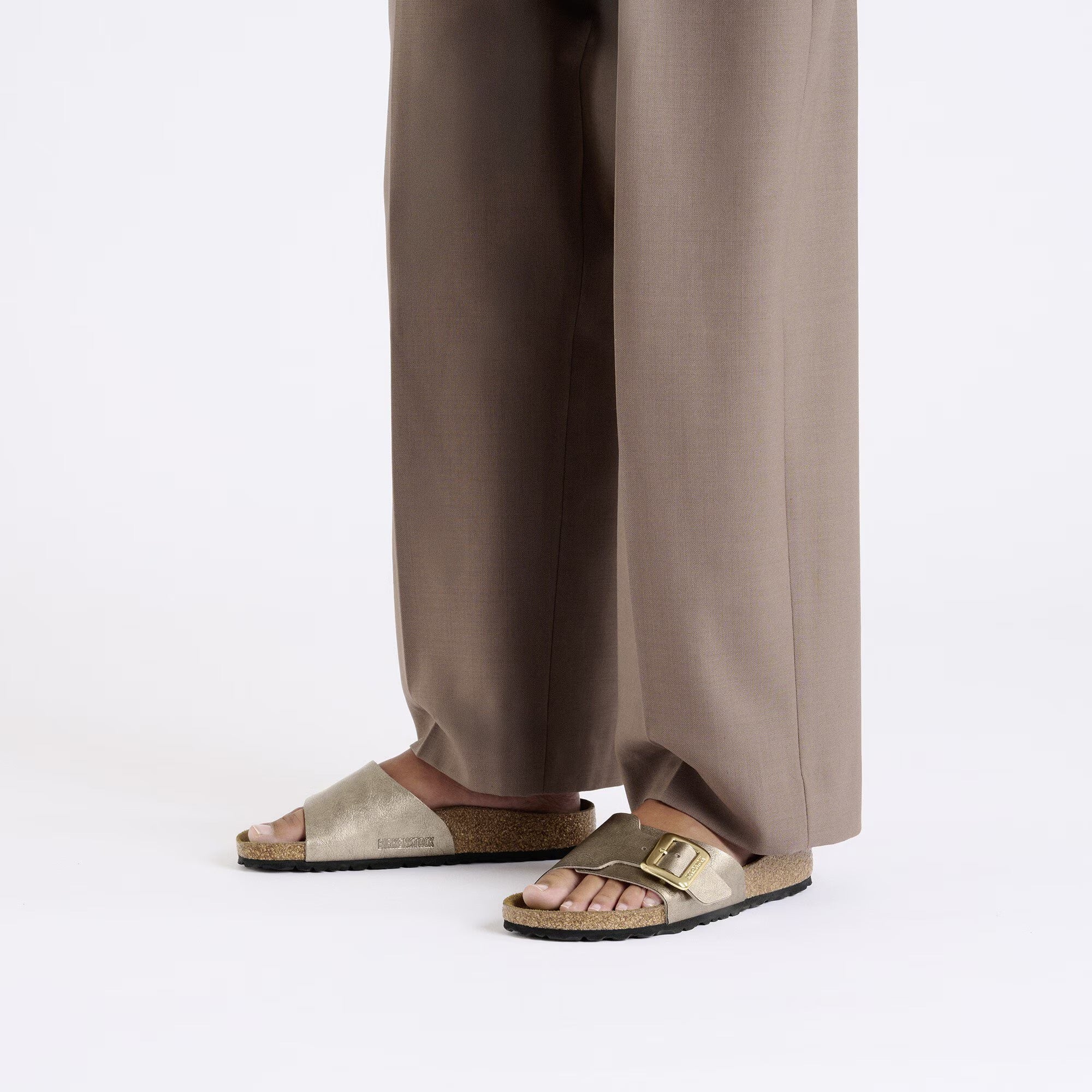 Catalina Luxe Buckle (Graceful Taupe) when worn (2)