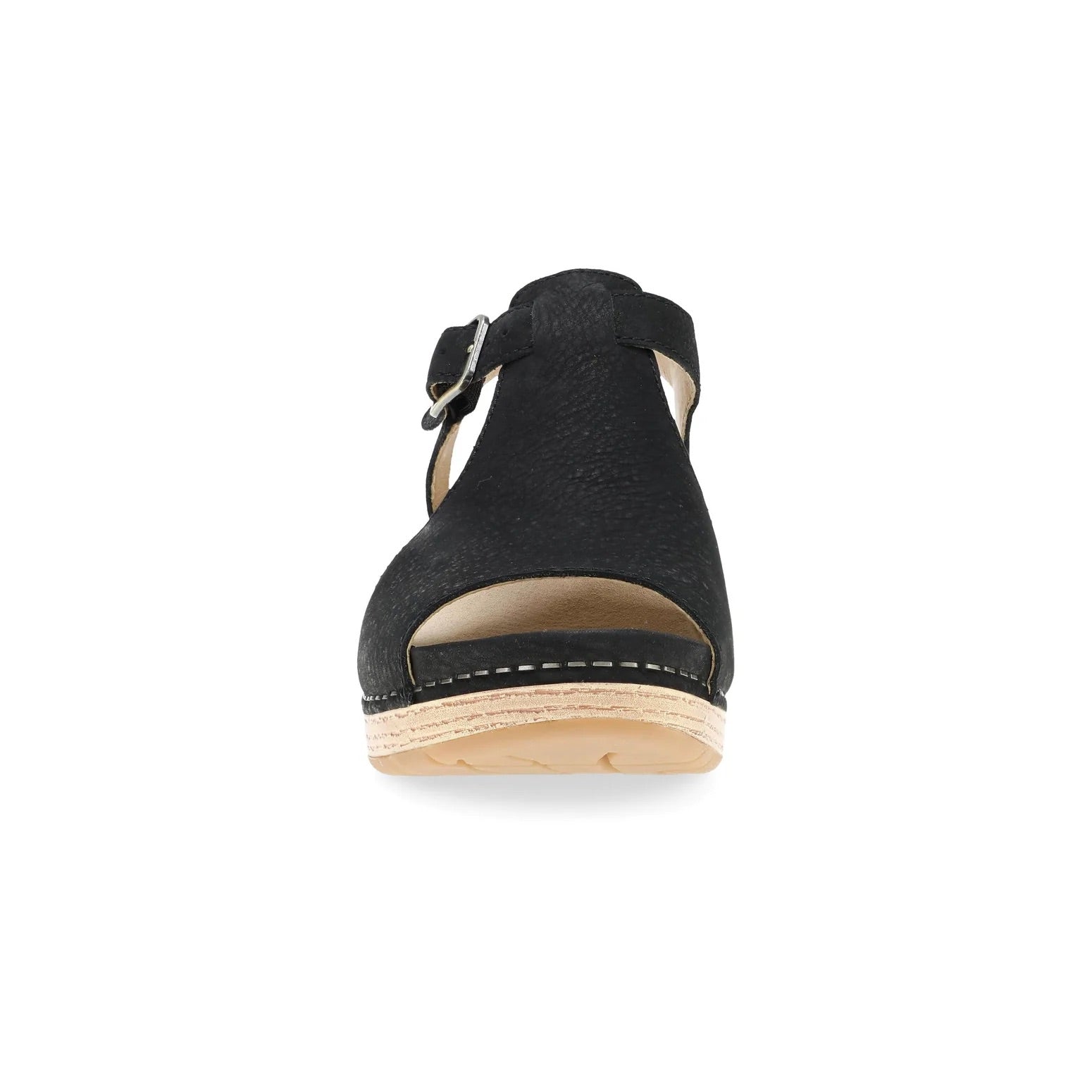 Laverne (Black Milled Nubuck) front