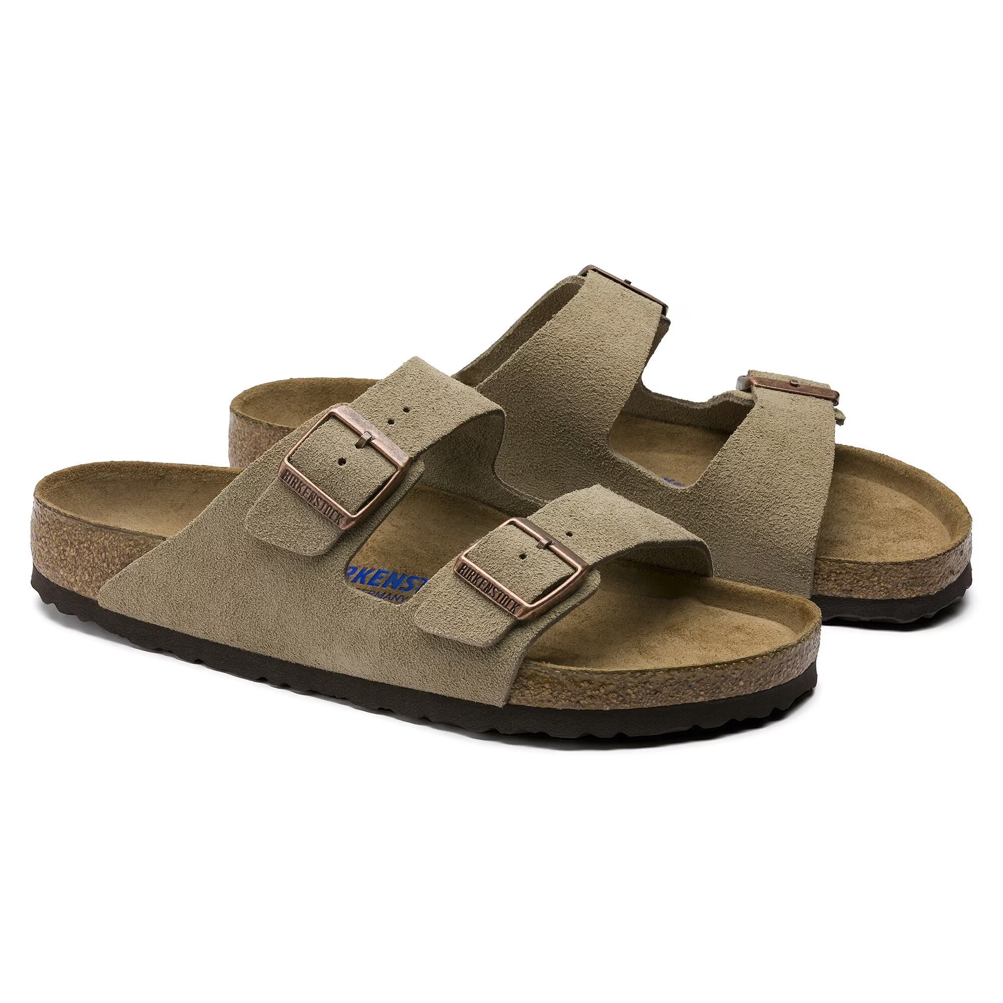 Arizona Soft Footbed (Taupe Suede) pair