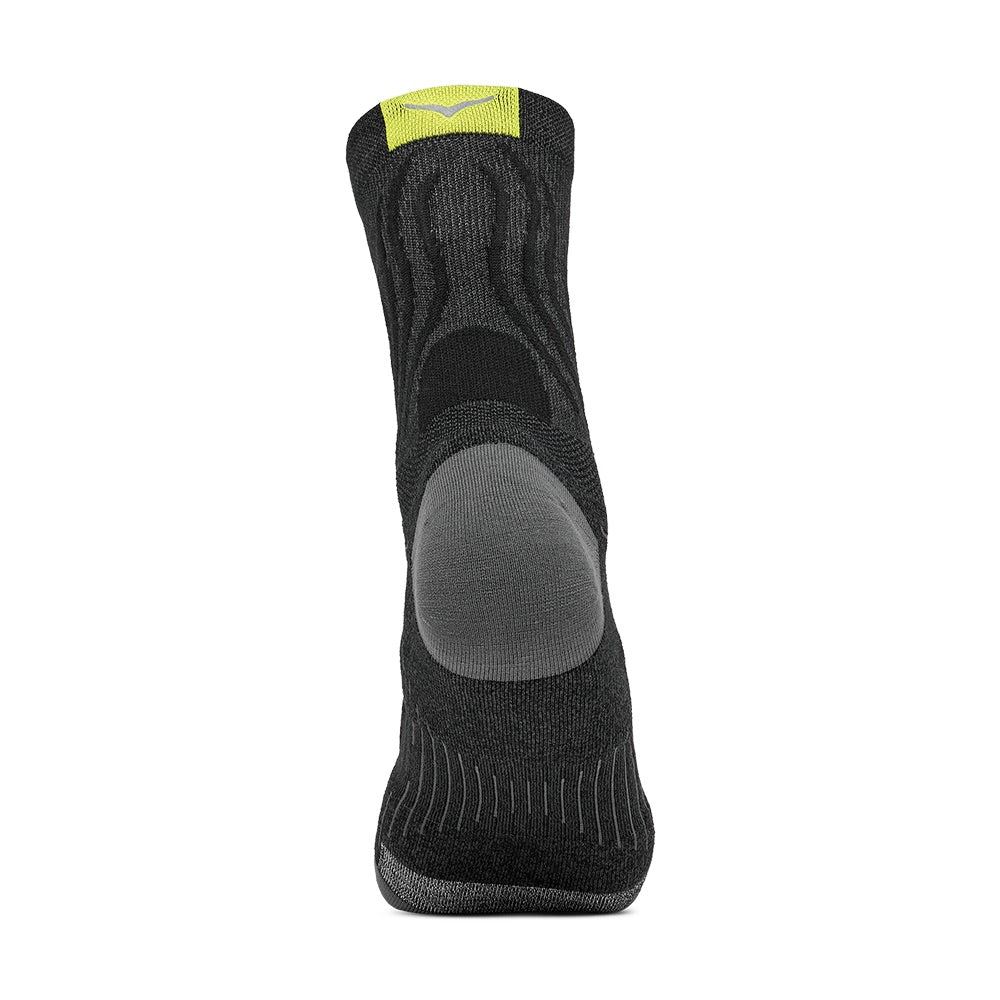 Bondi Quarter Run Sock (Black) back