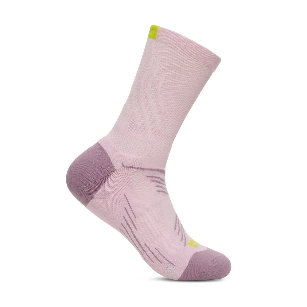 Bondi Quarter Run Sock (Lilac Cream) side