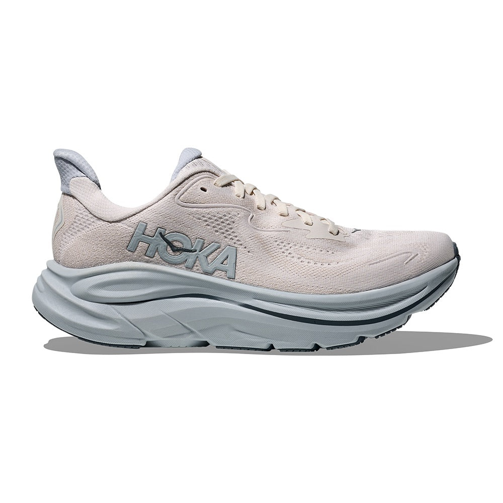 Women's Clifton 10 (Grout/Mineral Blue) side