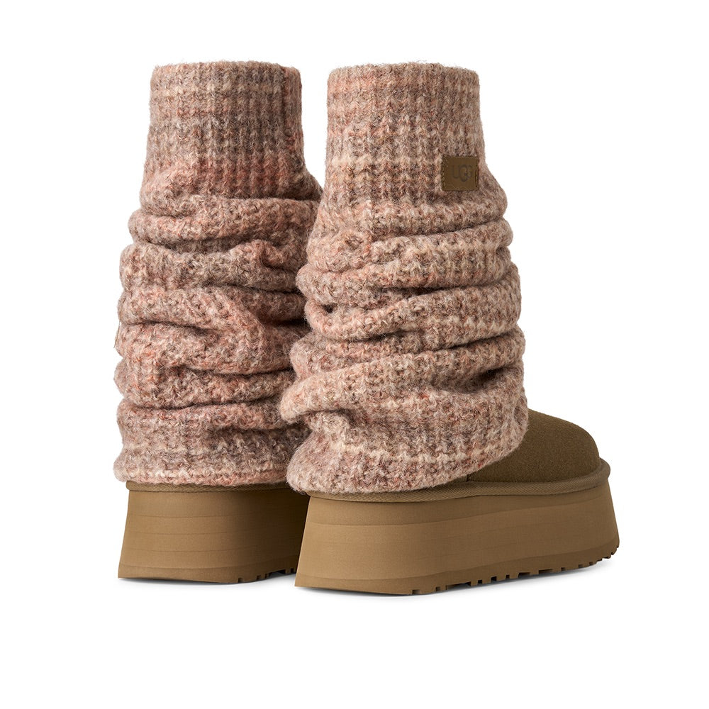 Women's Classic Mini Dipper Legwarmer (Light Bronze) back