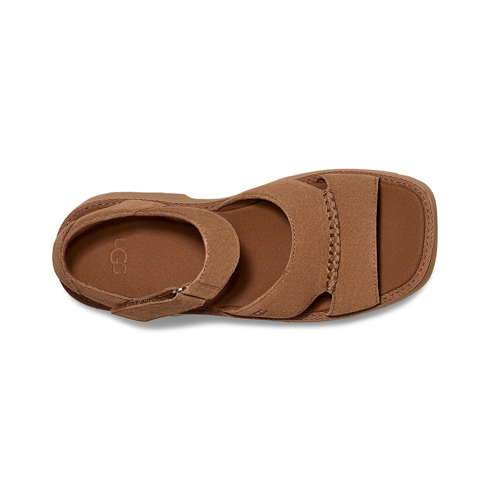New Heights Ankle Strap (Chestnut) top