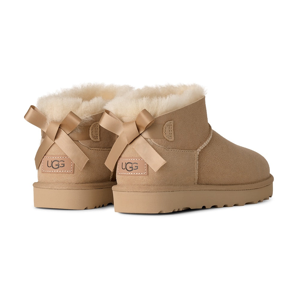 Ultra Mini Bailey Bow (Sand) back