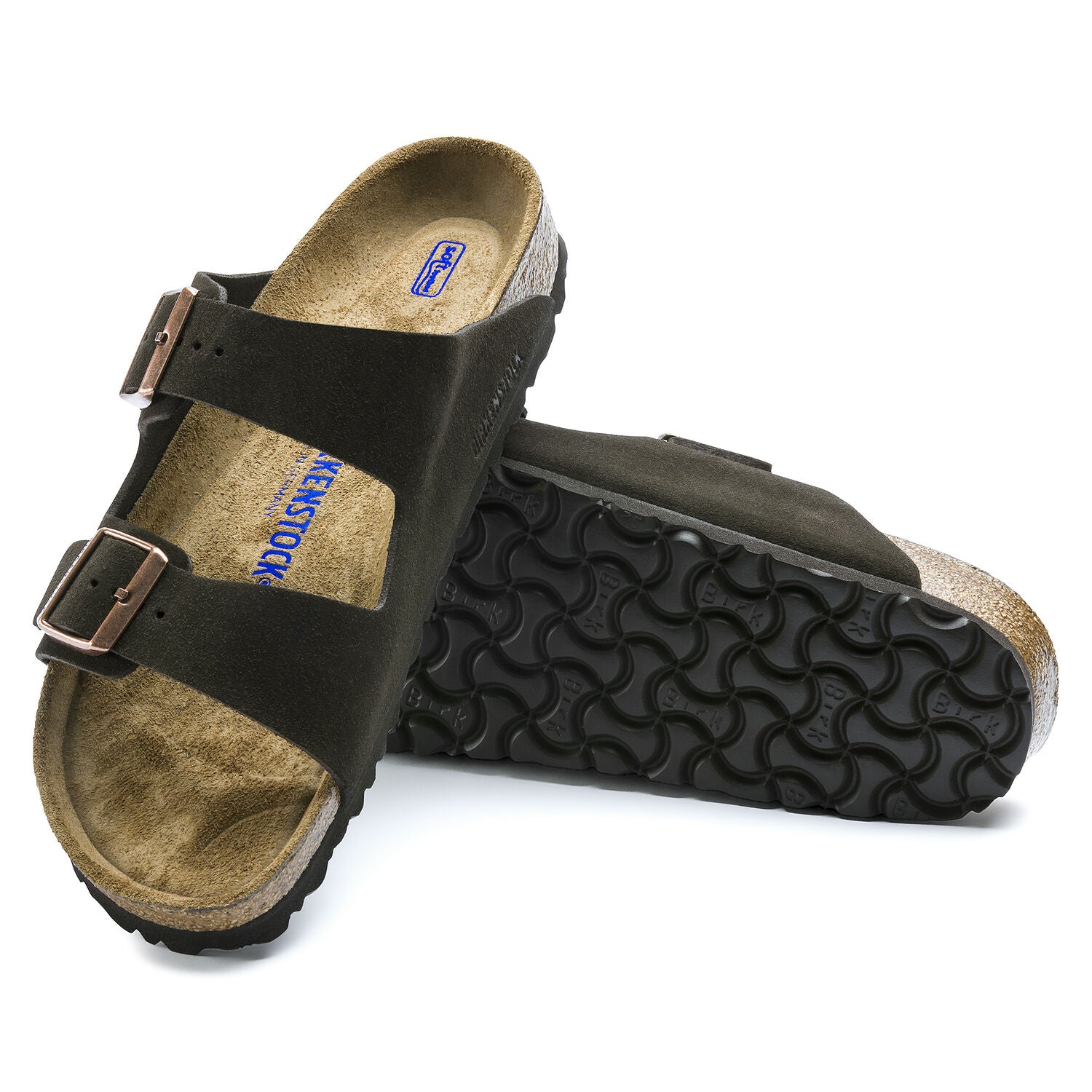 Arizona Soft Footbed Suede (Mocha)