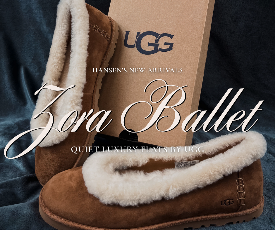 Introducing the UGG Zora Ballet Flat: Quiet Luxury Starts Here