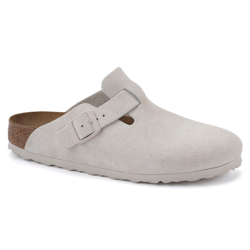 Men's Boston Suede (Antique White)