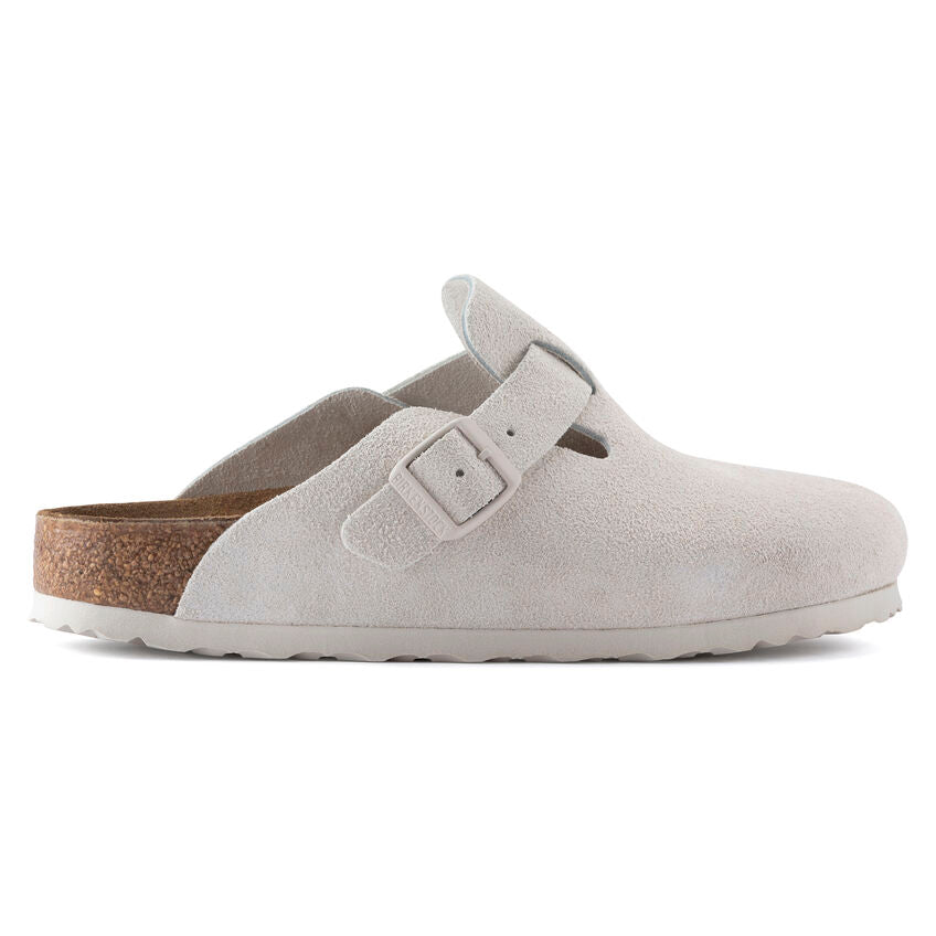 Men's Boston Suede (Antique White)