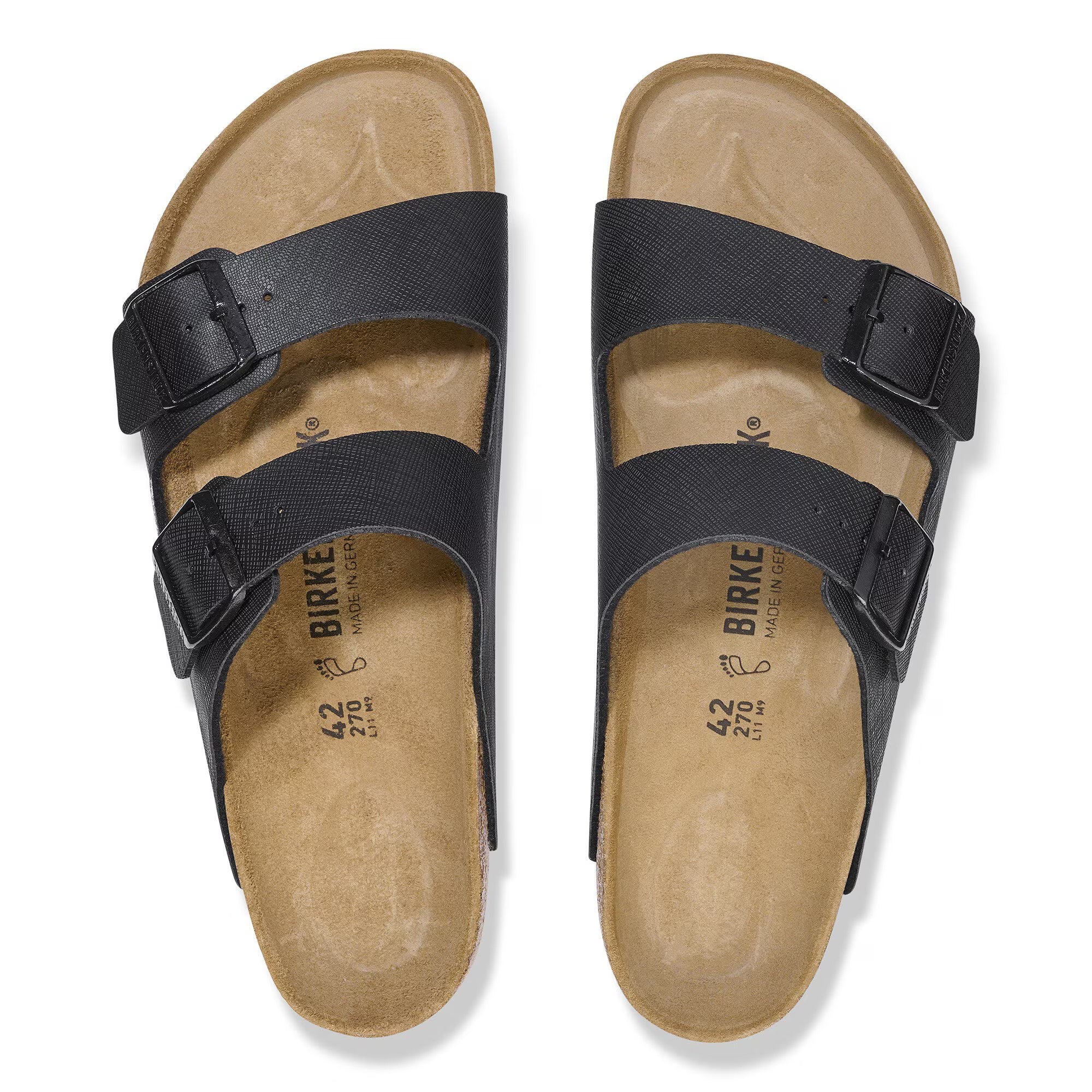 Arizona Saffiano (Black) top