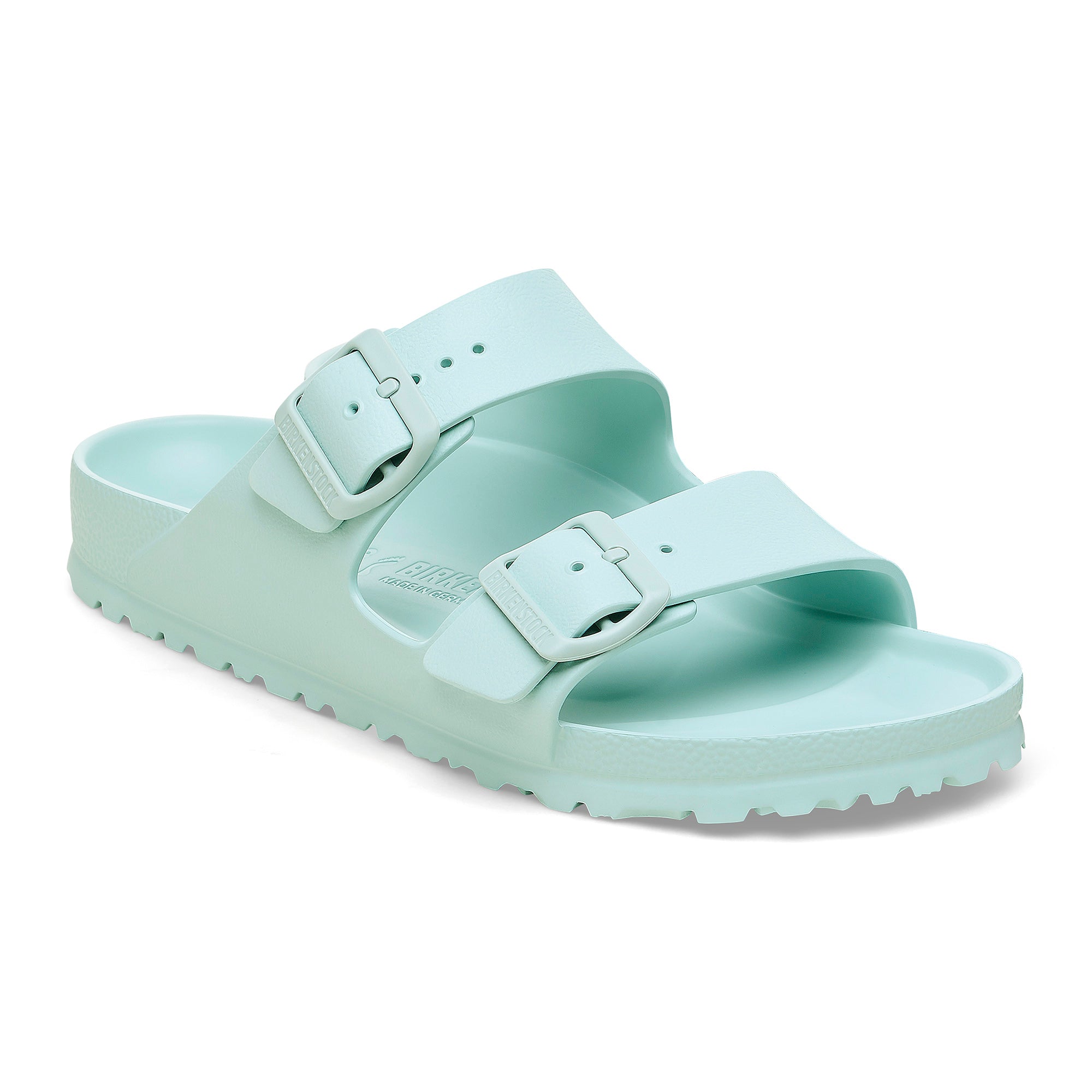 EVA molded two strap sandal in Surf Green