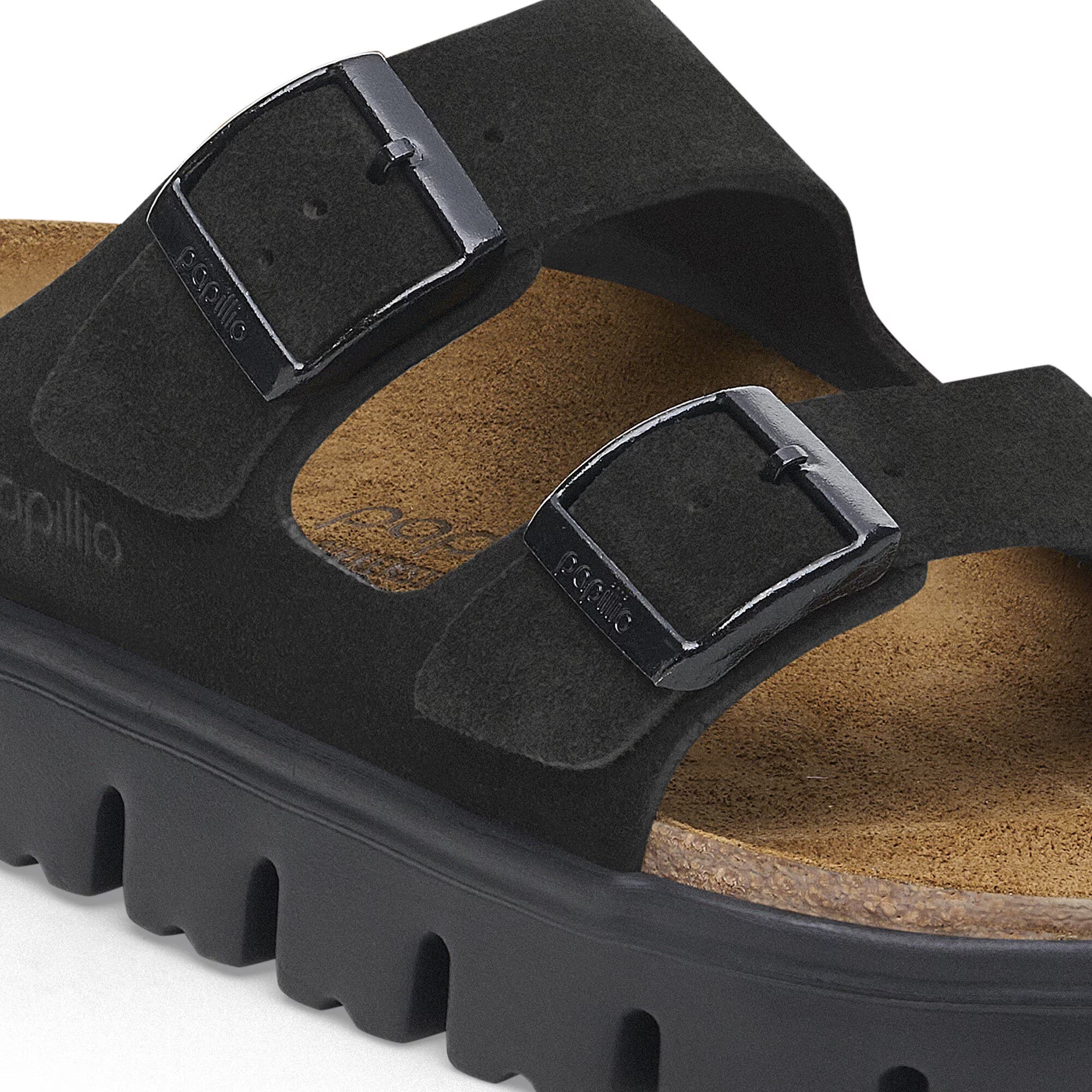 Arizona Chunky (Black Suede) detail