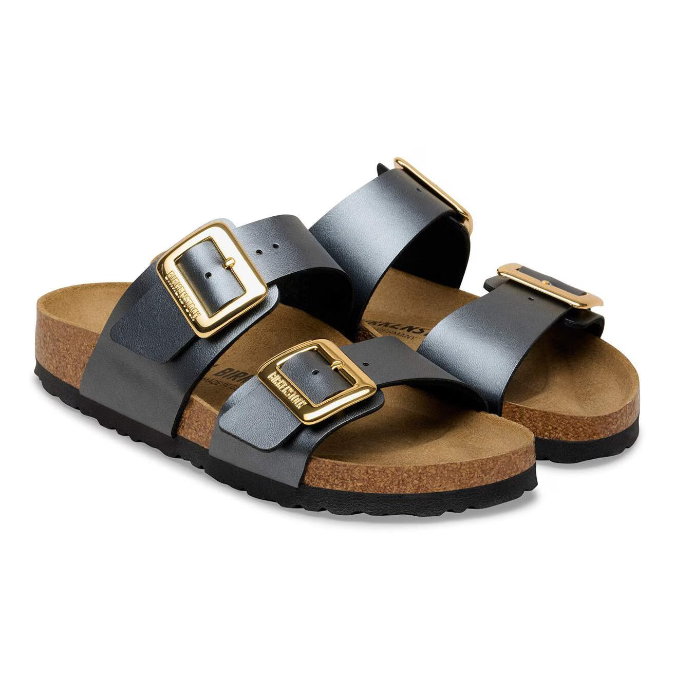 Sydney Luxe Buckle (Metallic Black) pair