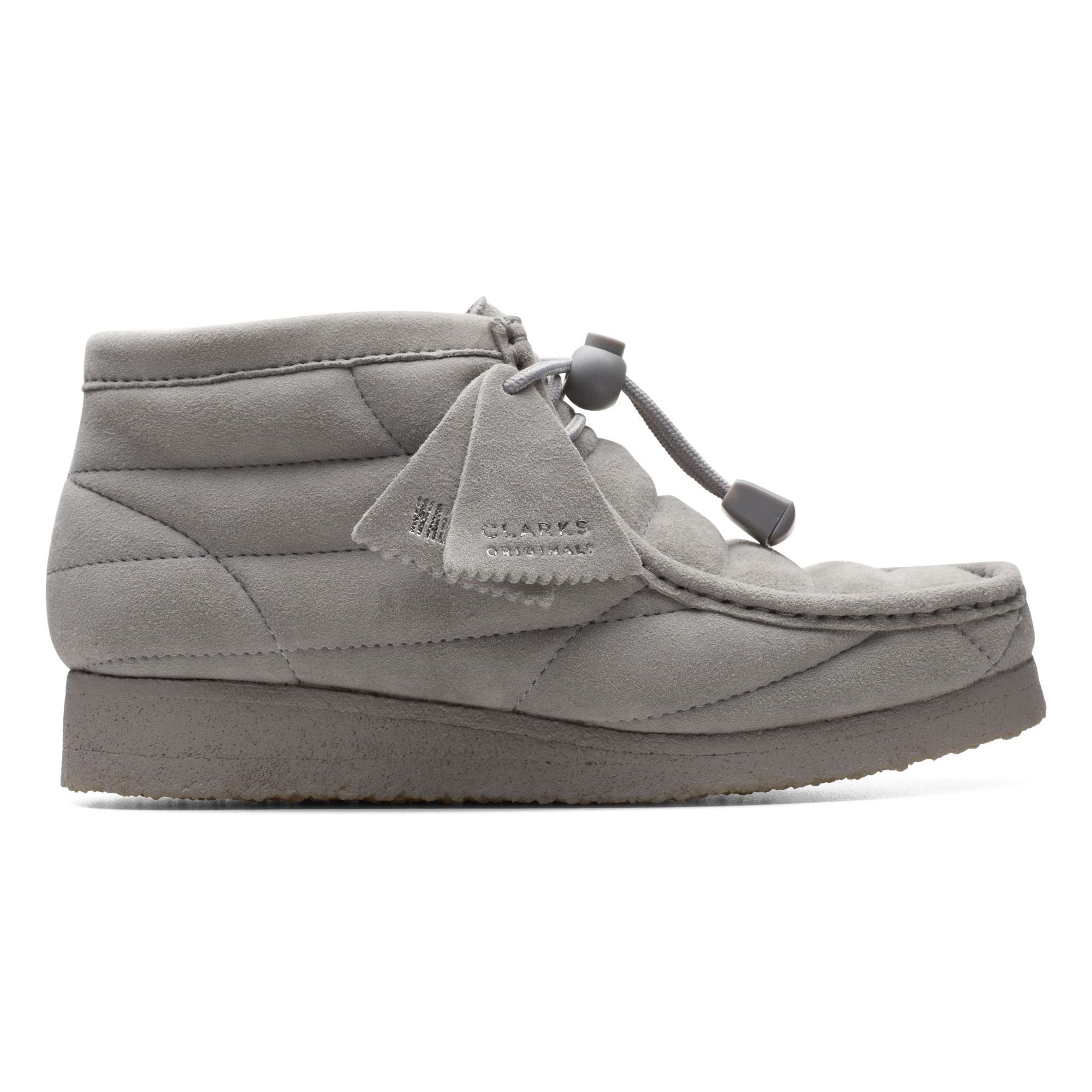 Wallabee Boot (Grey Suede)