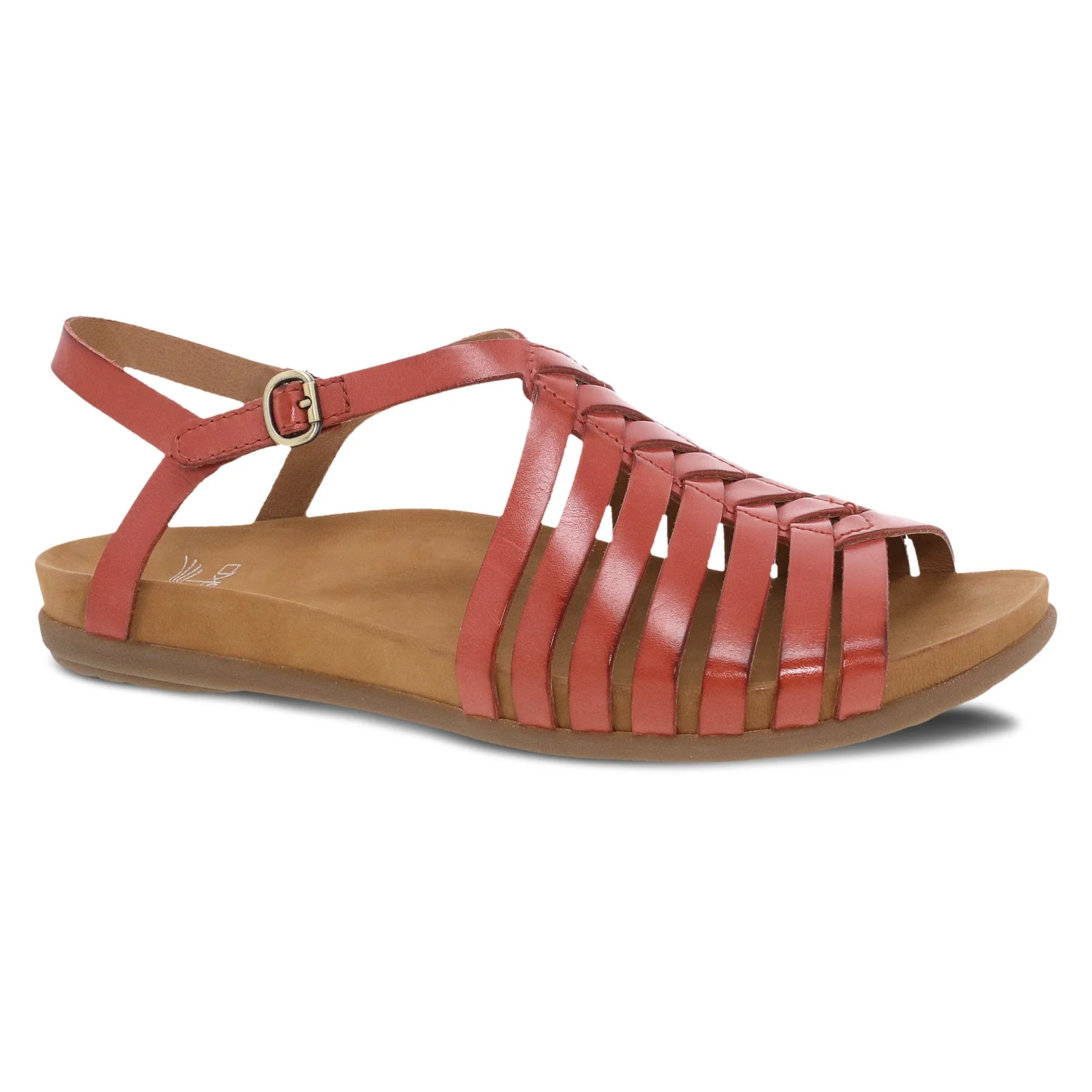 Dansko fisherman sandal with ankle strap in clay