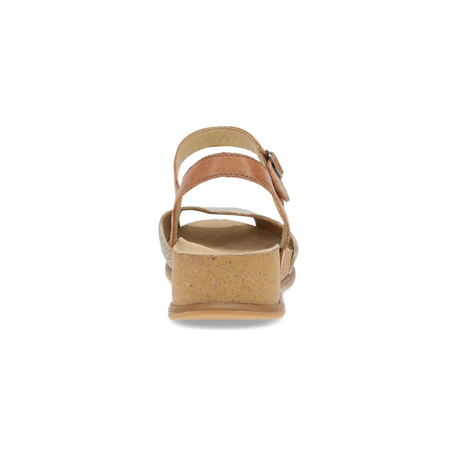 Cass (Platino/Tan Leather) back
