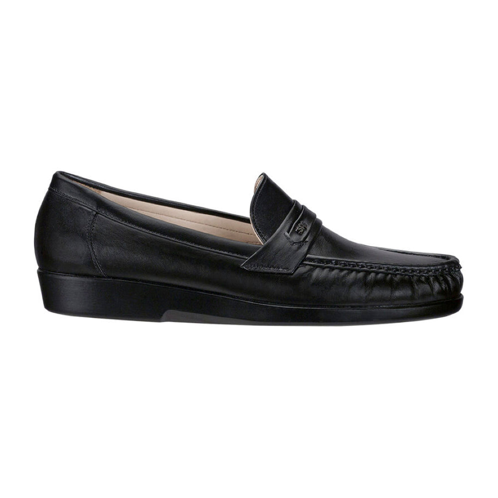 SAS Men's Ace Slip On Loafer in Black