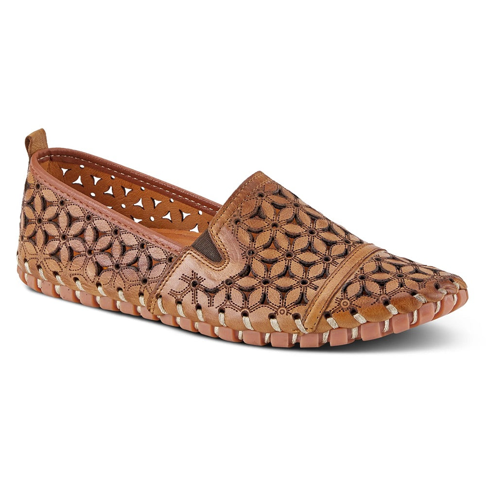 Flowerflow (Light Brown) front side