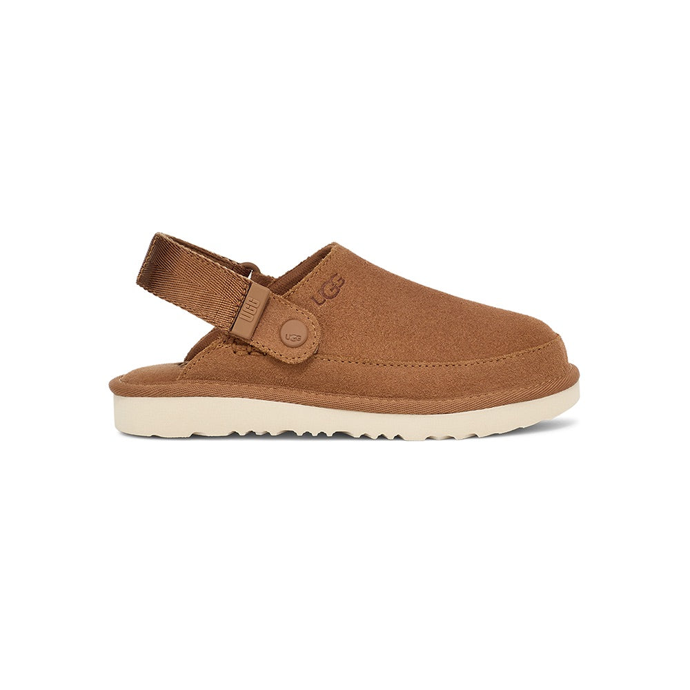 Kid's Goldenstar Clog (Chestnut) side