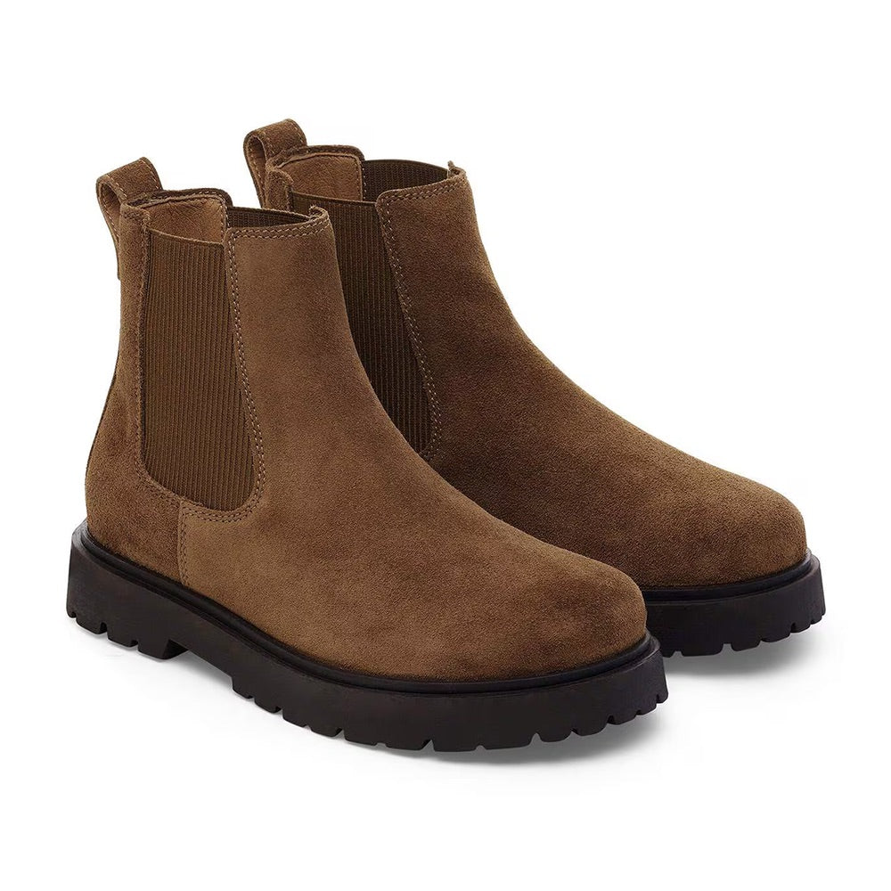 Women's Highwood Slip On (Dark Tea Suede) pair
