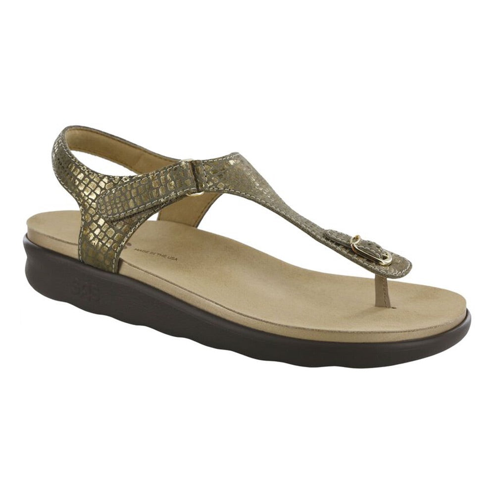 Women's Marina (Olive Gold) front side
