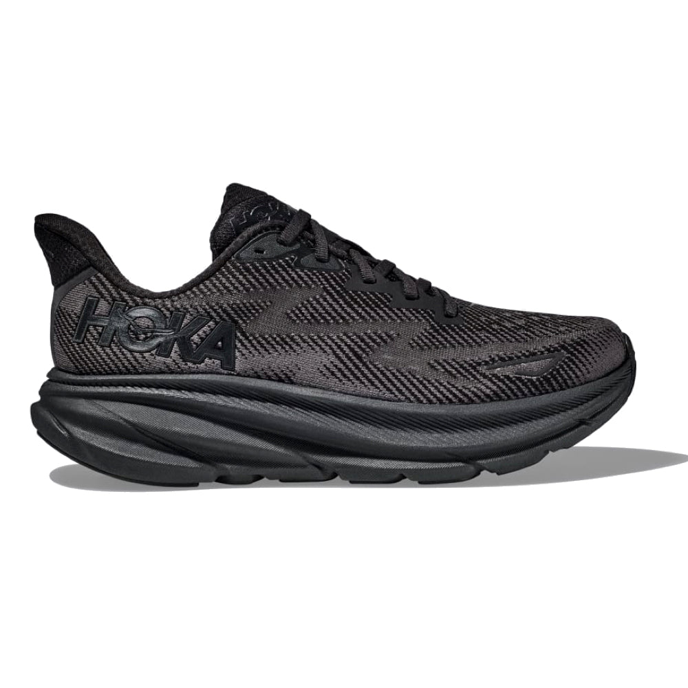 Men's Clifton 9 (Black/Black)