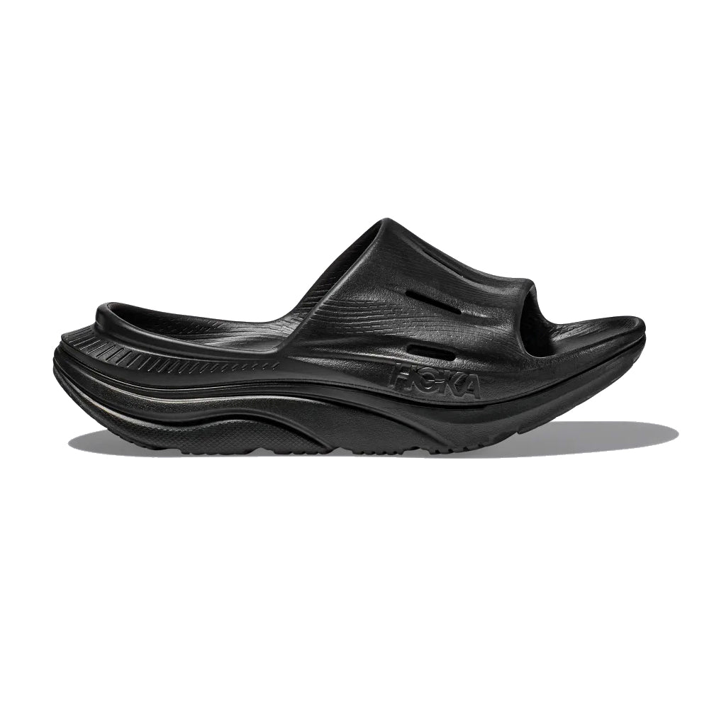 Hoka Ora Recovery Unisex Slide 3 in Black