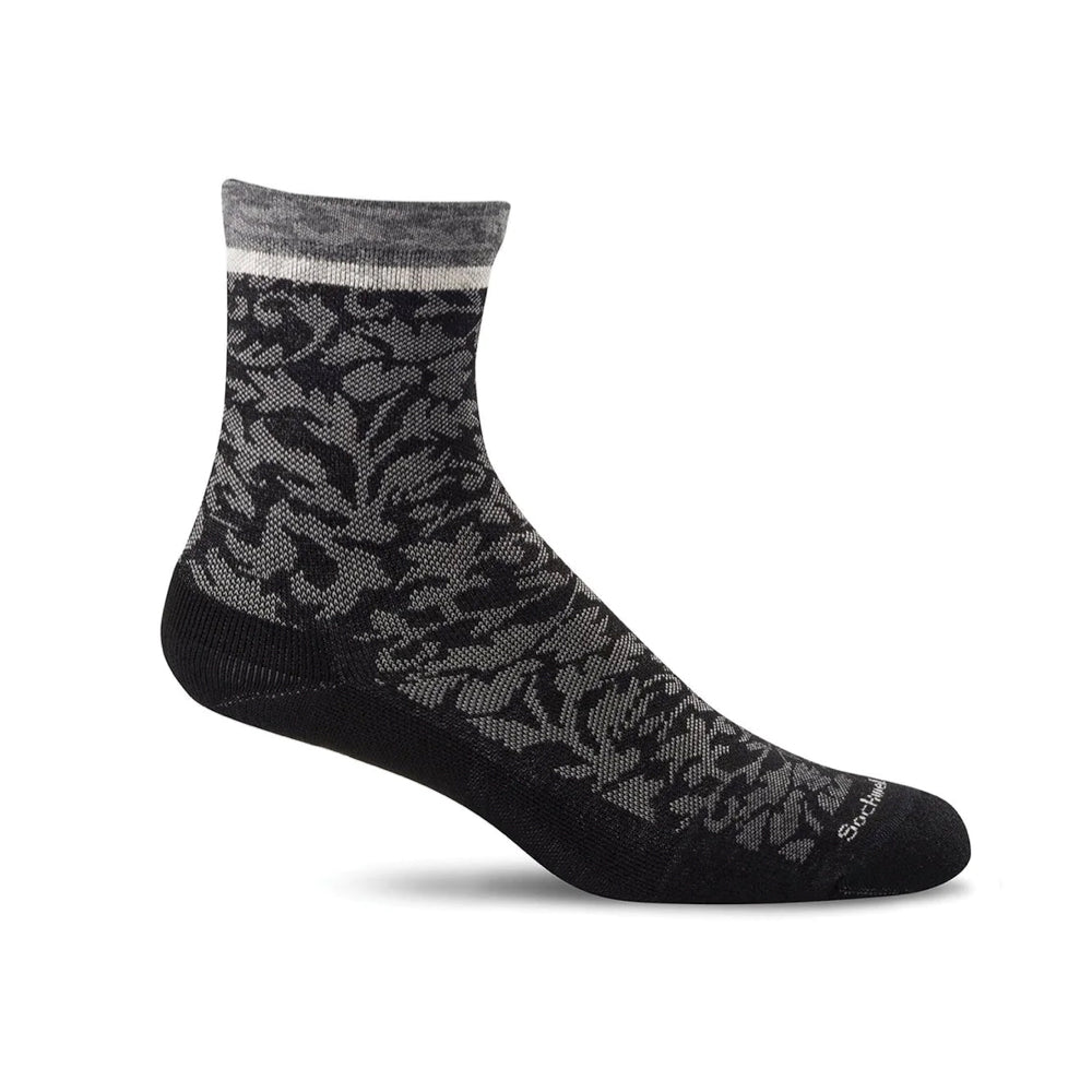 Plantar Cush Crew (Black Multi)