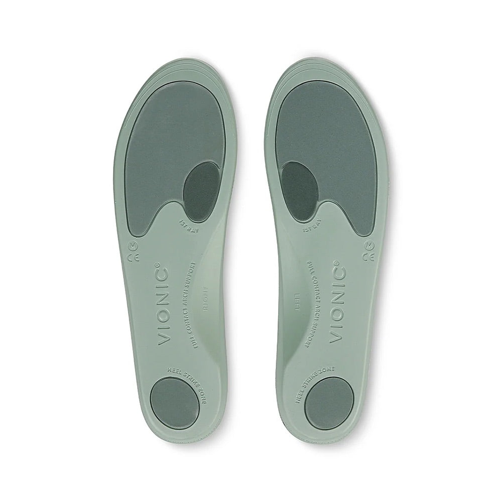 Relief Insoles (Green) pair bottom