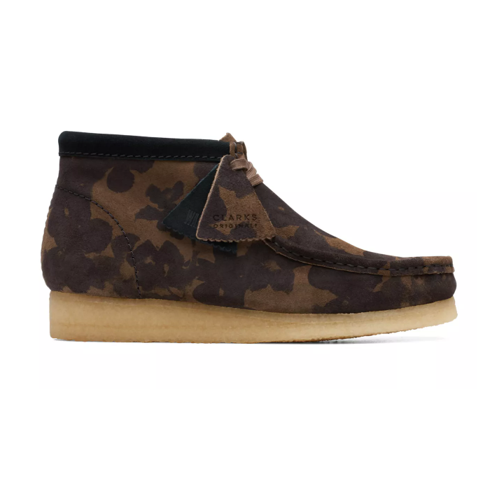 Wallabee Boot (Black/Khali Floral)