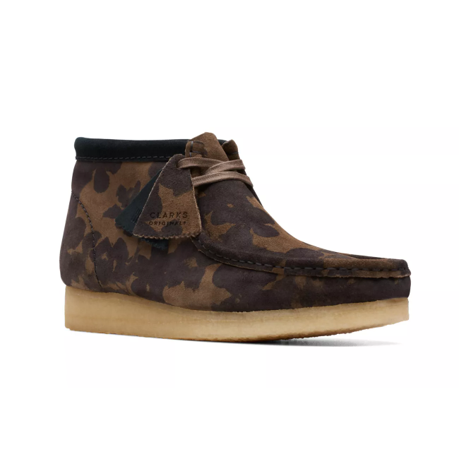 Wallabee Boot (Black/Khali Floral)