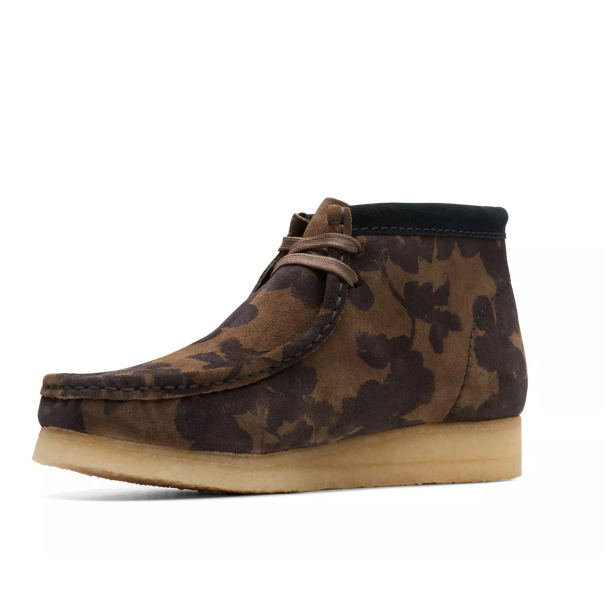 Wallabee Boot (Black/Khali Floral)