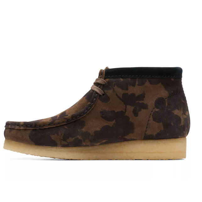 Wallabee Boot (Black/Khali Floral)