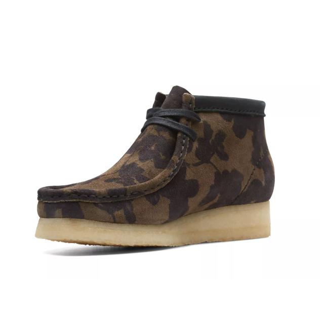 Wallabee Boot (Black/Khali Floral)