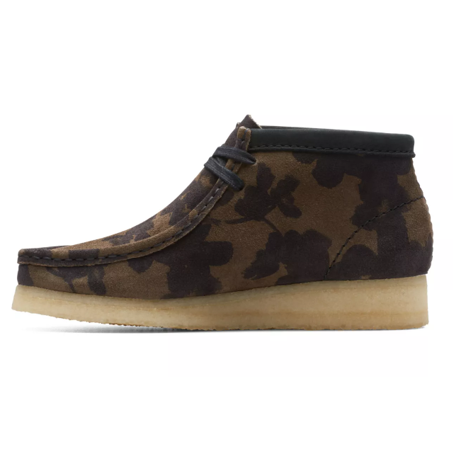 Wallabee Boot (Black/Khali Floral)