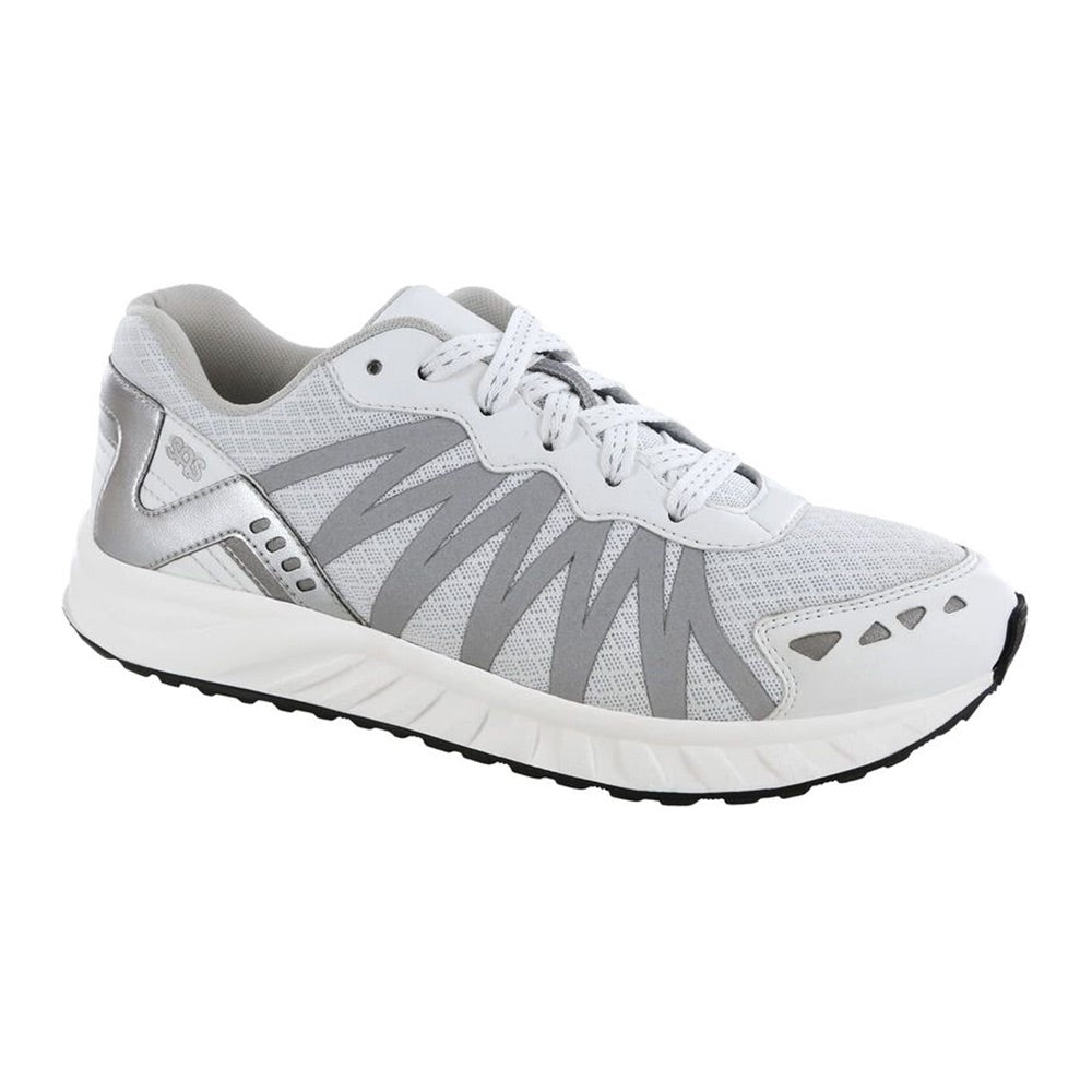 Women's Tempo (White/Silver) front side