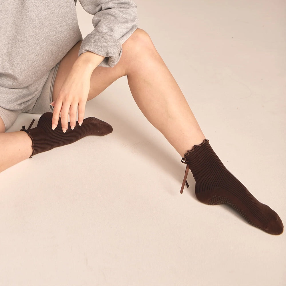 The Juliet Sock (Mahogany) 2