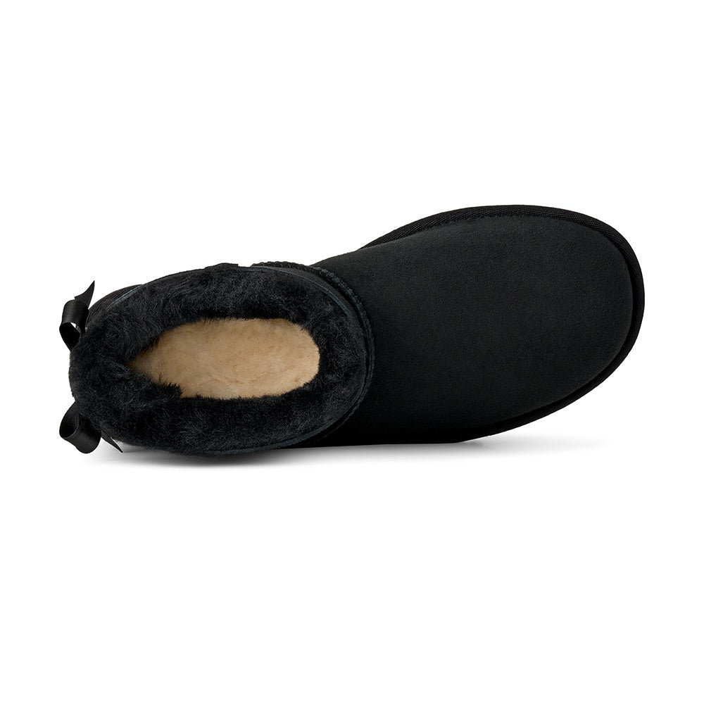 Ultra Mini Bailey Bow (Black) top