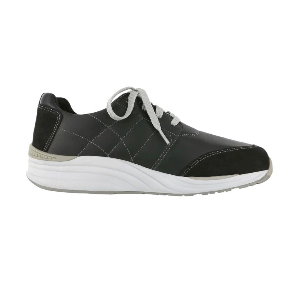 Venture Black Lace Up Sneaker