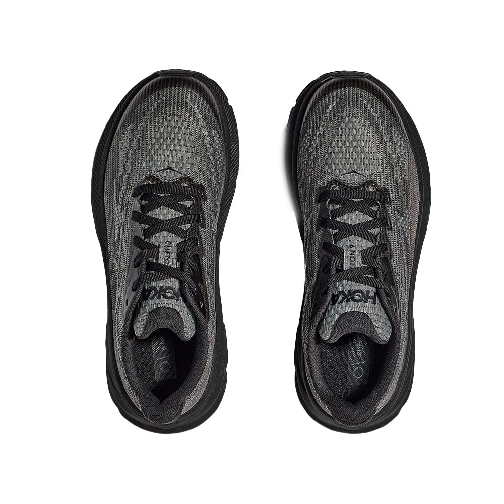 Youth Clifton 9 (Black/Carbon Black) top