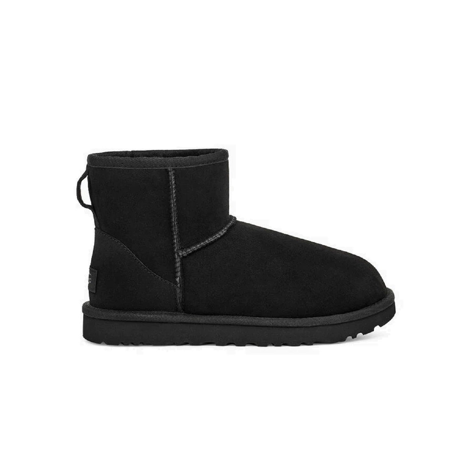 Mini classic ugg boot in black.